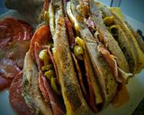 Foto del paso 7 de la receta: 🎅LENGUA de Res rellena de Fiambres Españoles bañada en Salsa!🎅
