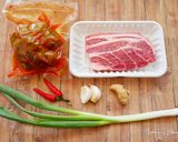 榨菜炒肉絲的食譜步驟1照片