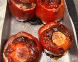 Foto del passaggio 4 della ricetta Peperoni ripieni nel BBQ mia versione