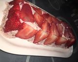 صورة لخطوة 7 من وصفة 🍫🍓🍌كريم شانتي بلبسكويت والفواكه🍫🍓🍌