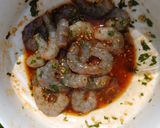 Foto del paso 1 de la receta: Arroz meloso con langostinos y pulpo