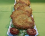 Foto del paso 5 de la receta Tortillitas de bacalao con gambas