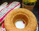A picture of step 3 of Spiced Pumpkin Bundt Cake.