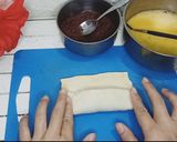 Foto langkah ke 4 dari resep "ROTI PANGGANG PISANG COKLAT".
