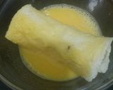 Foto langkah ke 5 dari resep Roti pisang coklat lumer.