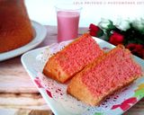 Foto langkah ke 10 dari resep Strawberry Milk Chiffon Cake.