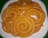 A picture of step 5 of Jalebi.