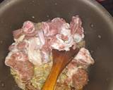 Binhdi gosht recipe step 2 photo