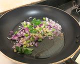 A picture of step 2 of Sweet Corn Poriyal.