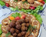 Fasírt rolád, sajtos, zöldséges töltelékkel recept fázis 5 fotója