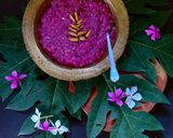 A picture of step 6 of Beetroot Sabudana Kheer.