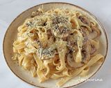 Foto langkah ke 3 dari resep Creamy Mushrooms Tagliatelle 😋👍.