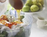免烤纯素鳄梨開心果芝士蛋糕的食譜步驟29照片
