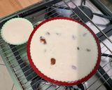 Une image de l'étape 9 de Gâteau au skyr abricots et groseilles (sucre glace et levure).