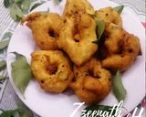 A picture of step 3 of 2 Lentil Medu Vadas.