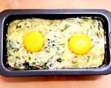 รูปขั้นตอนการทำที่ 3 ของ ผักโขมไข่ดาวอบชีส Baked Spinach
