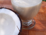 Batido de coco natural