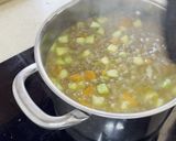 Foto del paso 5 de la receta Lentejas con picadillo de verduras