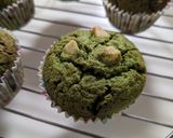 A picture of step 4 of Matcha Muffin.