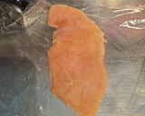 A picture of step 1 of Tomato & Basil Chicken Roll Ups.