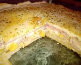 Foto del paso 7 de la receta: Tarta de Choclo, Cebolla, Jamón y huevo
