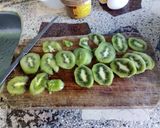 Foto del paso 1 de la receta: Torta de kiwi 🥝