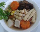 Hình bước làm 6 của món Canh chay thập cẩm