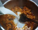 A picture of step 5 of Thai Red Curry Chicken.