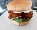 A picture of step 7 of My Airfry Breaded Chicken Fillet Burger 🥰.