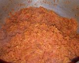 A picture of step 5 of Gajar ka Halwa.