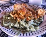 Foto del paso 5 de la receta: Tallarín de pollo 🍗