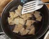 A picture of step 1 of Chilaquiles Rojos for Kids.