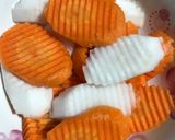 Hình bước làm 1 của món Bánh canh gà