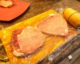Sajttal és baconnel töltött karaj recept fázis 1 fotója