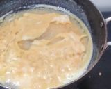 A picture of step 2 of Wheat Halwa.