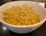 Foto del paso 7 de la receta: Fettuccine Alfredo con pollo y bacon