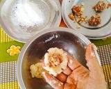 A picture of step 3 of Coconut Gulkand Dry Fruit LADDU (No cook Recipe).