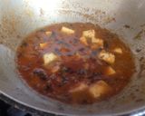 A picture of step 4 of Paneer korma with jeera rice.