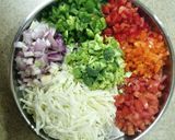 A picture of step 1 of Veg Cheese Quesadilla.