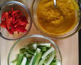 Foto langkah ke 1 dari resep Acar Kakap Merah Bumbu Kuning.