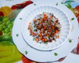 A picture of step 2 of Healthy and tasty sprouted ragi salad.
