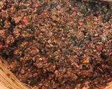A picture of step 3 of Poblano Guinness and bacon chili.