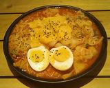 Hình bước làm 3 của món Tteokbokki-rabokki