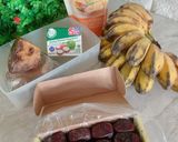 Foto langkah ke 1 dari resep Pisang Goreng Topping Saus Kurma (Gluten Free).