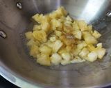 A picture of step 1 of Pineapple Chutney.