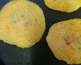 A picture of step 3 of Mini vegetables uthappam.