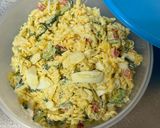 A picture of step 4 of Fusilli Pasta Salad.