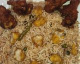 A picture of step 14 of Tempura Masala Rice 🍚.
