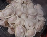 Foto del paso 8 de la receta: Capeletinis de jamón y queso con salsa con pollo