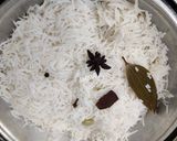 A picture of step 2 of Hyderabadi Veg Dum Biryani.